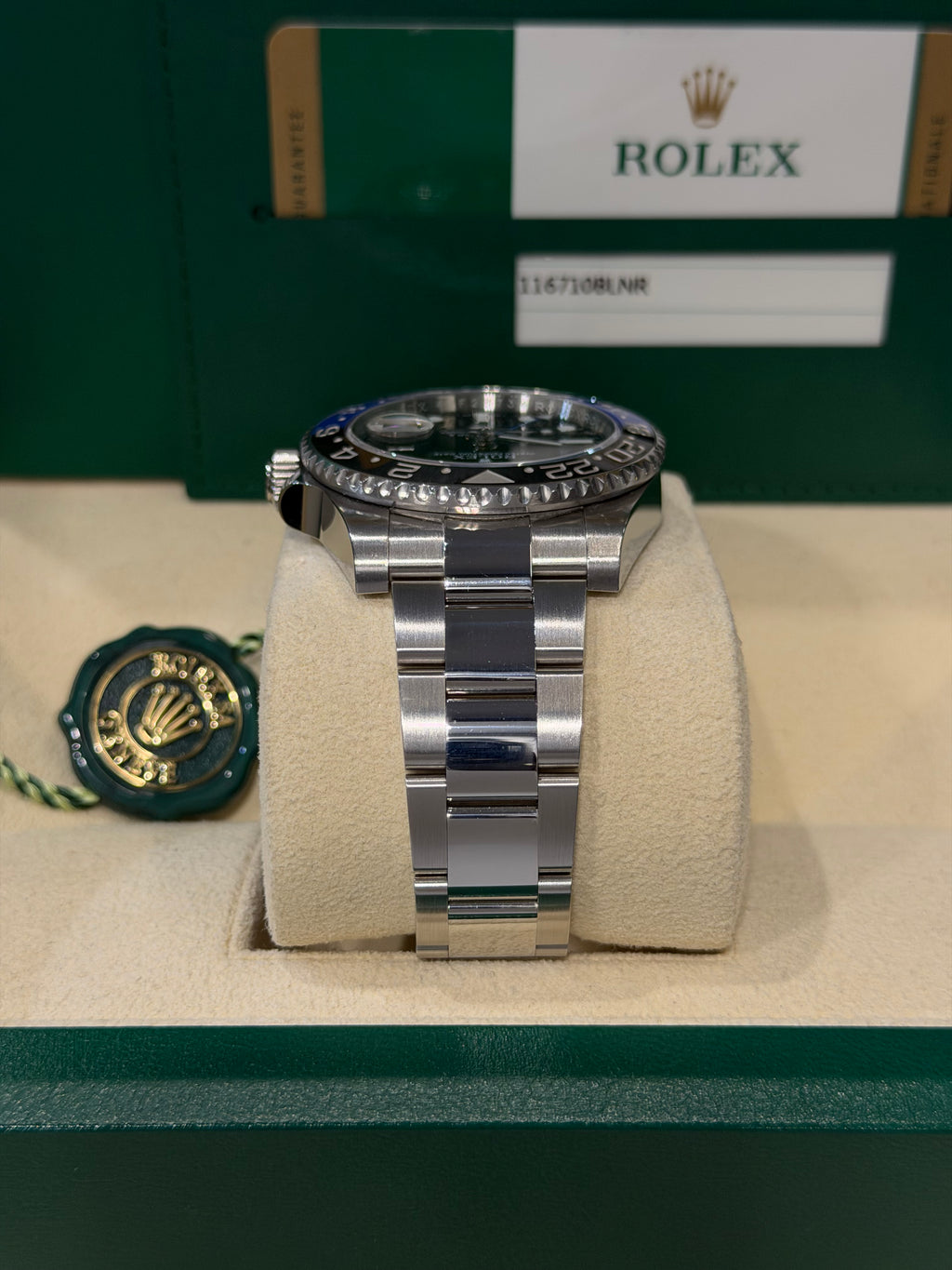 Rolex GMT-Master II Batman 116710BLNR