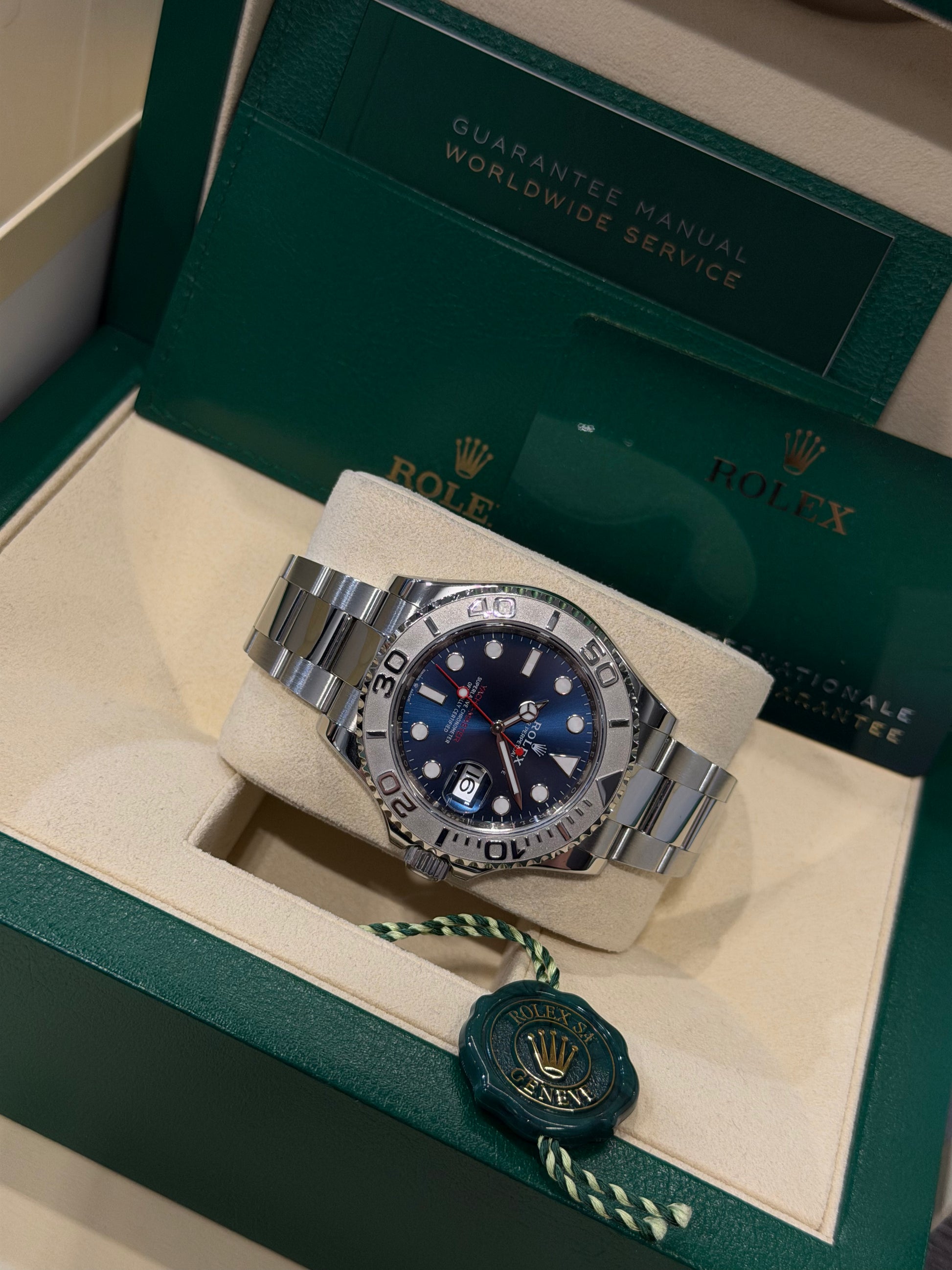 Rolex Yacht-Master 40 Ref. 126622 – Quadrante Blu – Full Set 2022