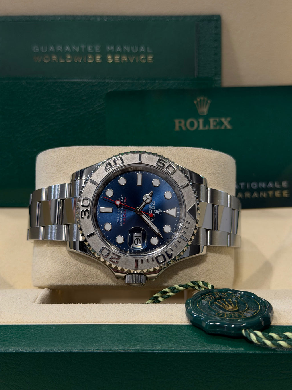 Rolex Yacht-Master 40 Ref. 126622 – Quadrante Blu – Full Set 2022