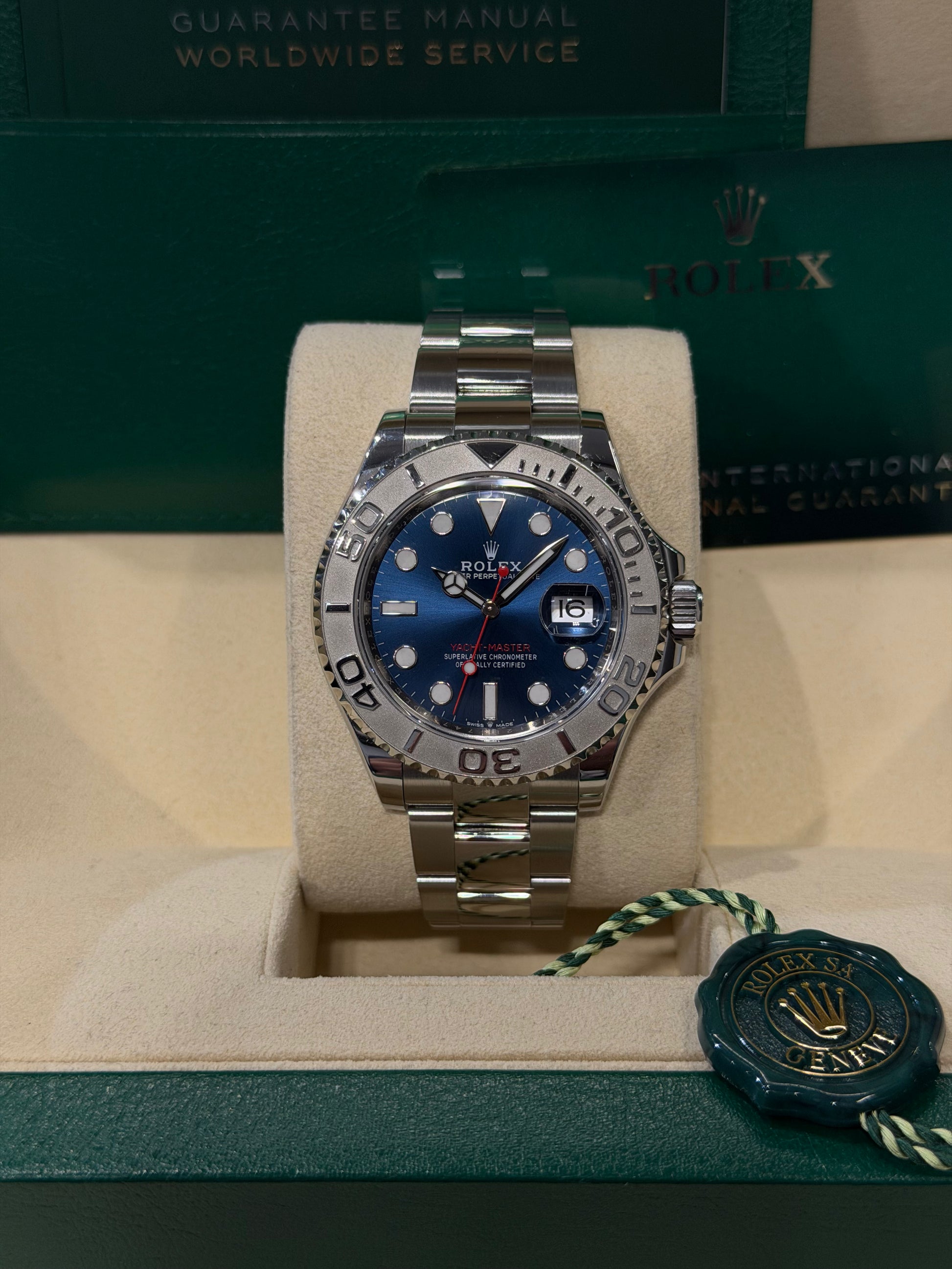 Rolex Yacht-Master 40 Ref. 126622 – Quadrante Blu – Full Set 2022