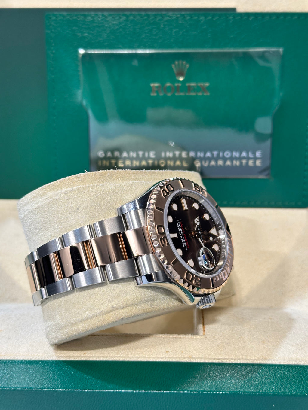 Rolex Yacht-Master chocolate acciaio e oro rosa 126621 FULL SET del 2020