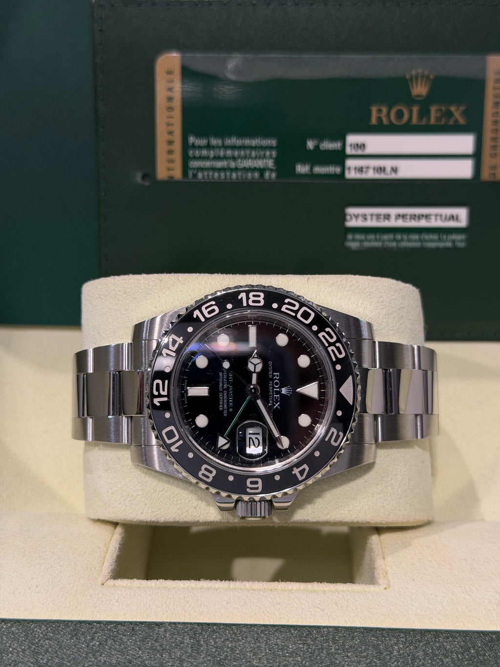 Rolex GMT-Master II 116710LN – Anno 2008 – Full Set