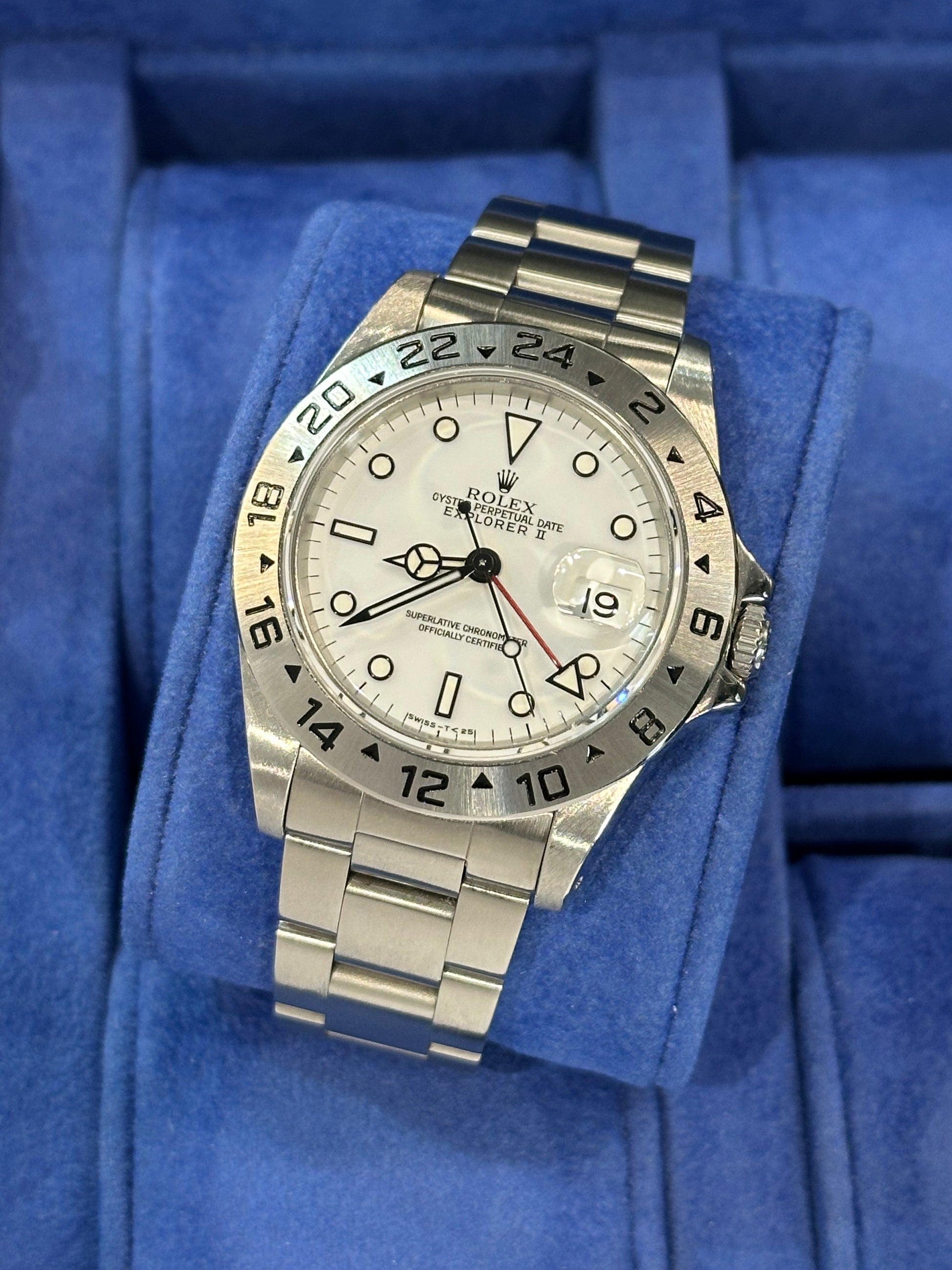 Rolex Explorer II POLAR 16570 seriale N del 1992