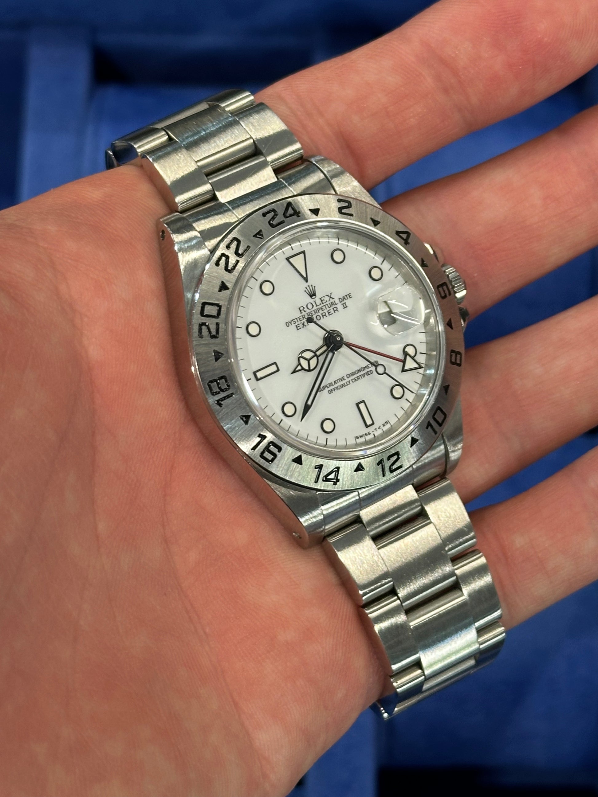 Rolex Explorer II POLAR 16570 seriale N del 1992