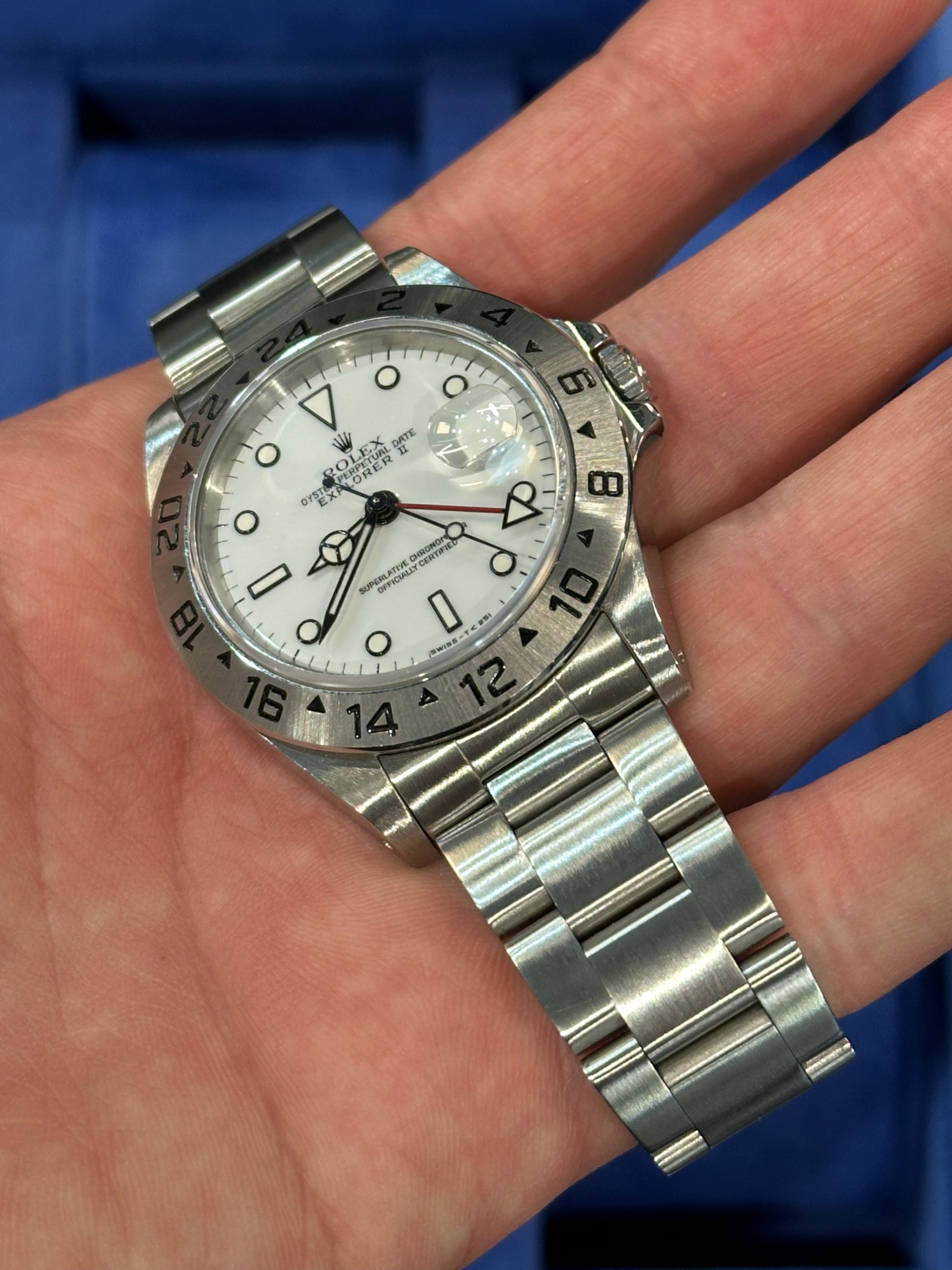Rolex Explorer II POLAR 16570 seriale N del 1992