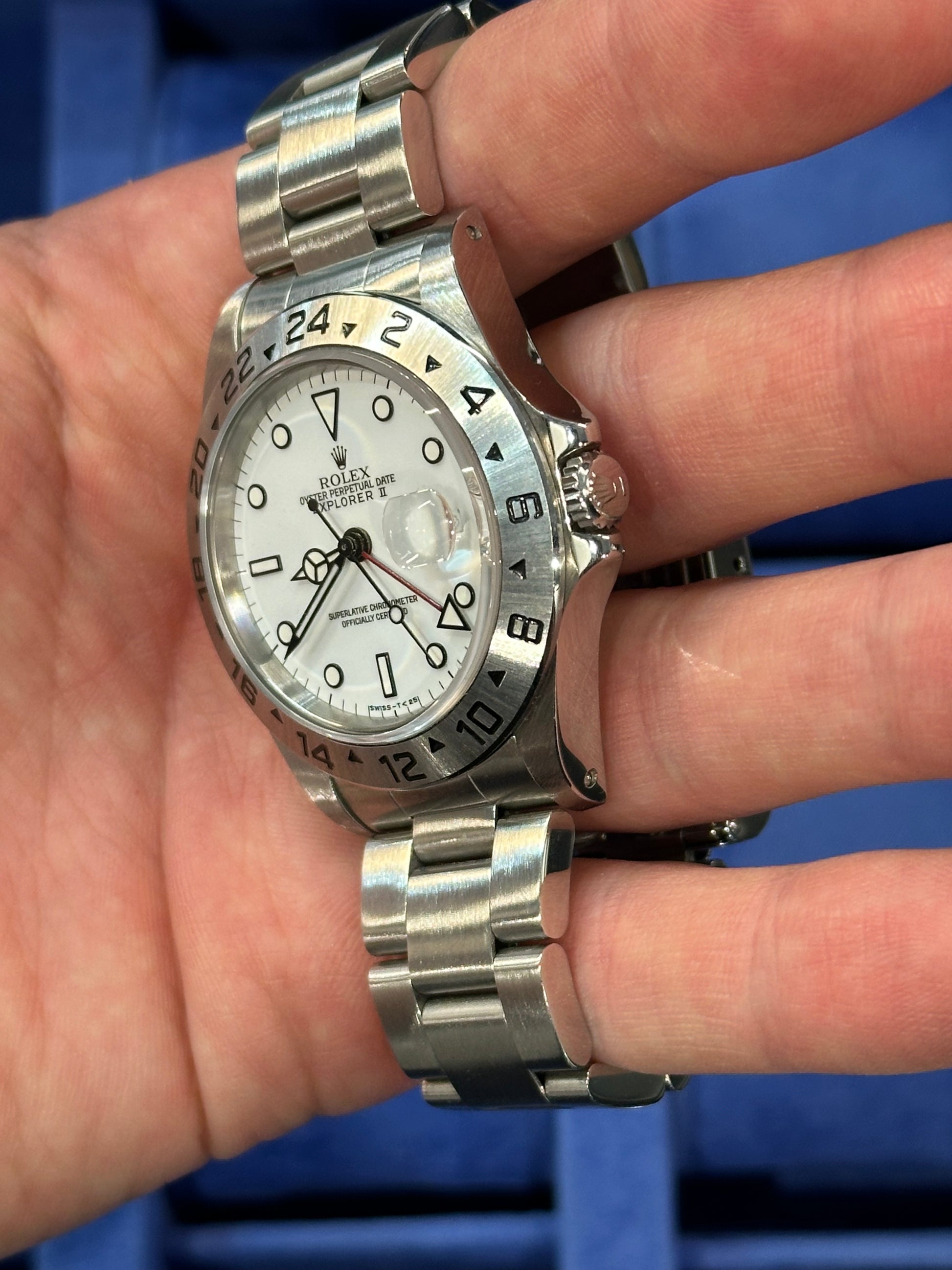 Rolex Explorer II POLAR 16570 seriale N del 1992