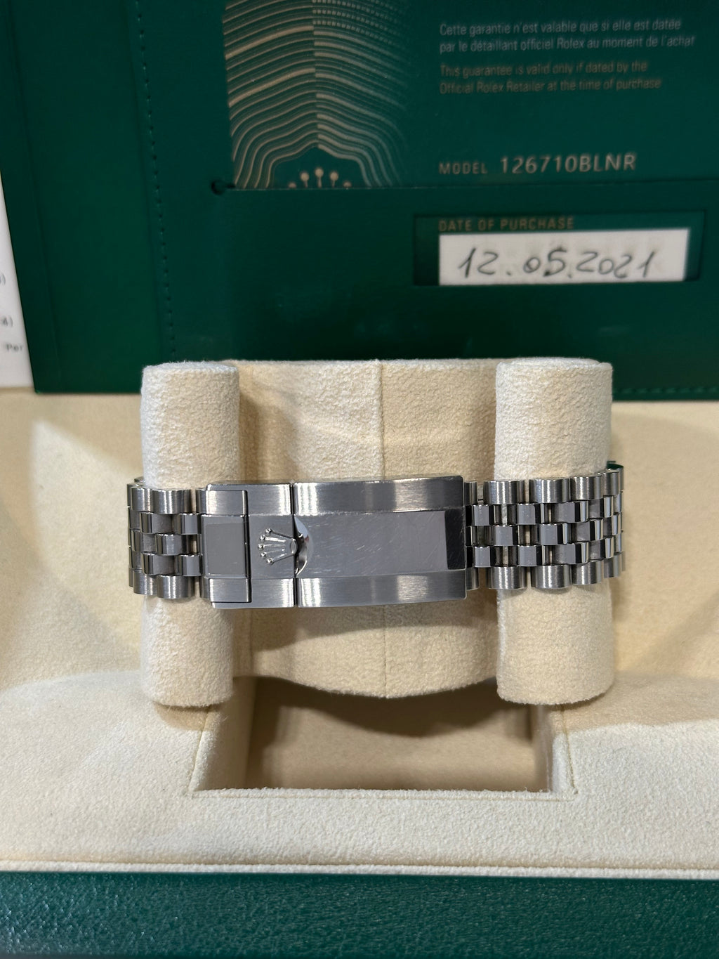 Rolex GMT-Master II 126710BLNR “Batman” – 2021 – Full Set – Mai Lucidato – Pari al Nuovo