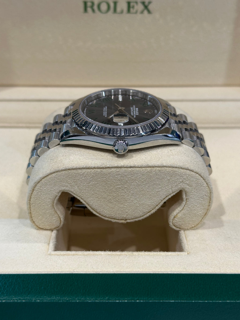 Rolex Datejust 126334 "Wimbledon" 41mm del 2021 scatola e garanzia