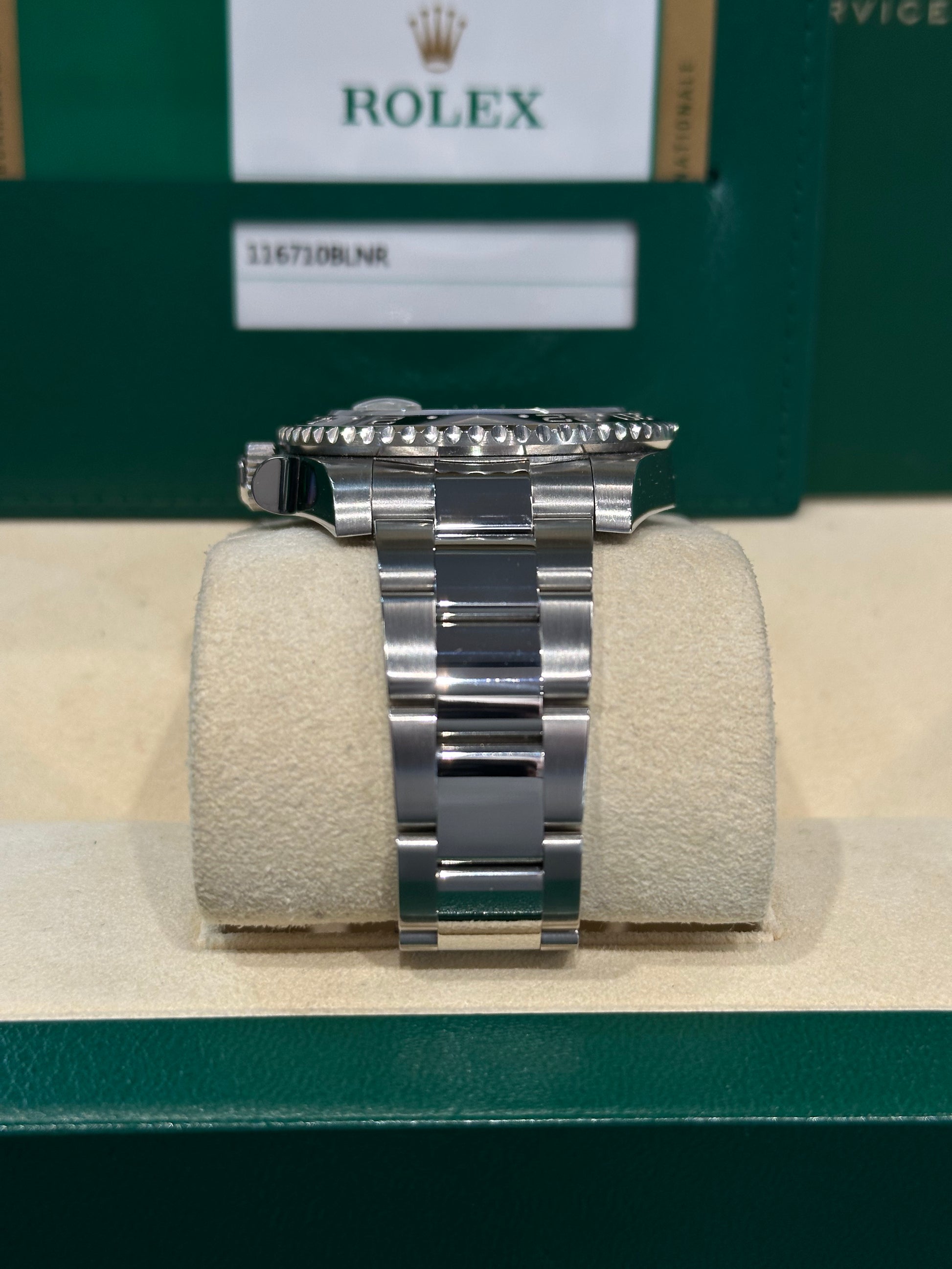 Rolex GMT-Master II Batman 116710BLNR del 2016 SCATOLA e GARANZIA